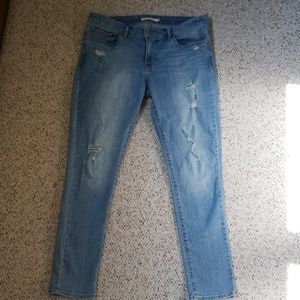 Levi's Levi 711 skinny distressed jean